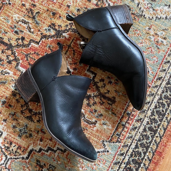 Franco Sarto Shoes - Leather Booties